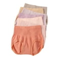 thumbnail image 1 of BLVB Women's Underwear High Waisted Ladies Panties Comfortable Stretchy Full Coverage Brief Breathable Undies 7 Pack, 1 of 7