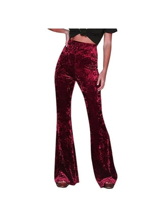 Red Velvet Pants