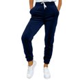 thumbnail image 1 of BLVB Women's Winter Warm Velour Sweatpants Velvet Joggers Cozy Active Running Lounge Pants Trousers with Pockets, 1 of 7