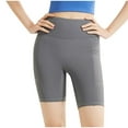 thumbnail image 1 of BLVB Womens Biker Shorts with Pockets High Waisted Butt Lifting Yoga Shorts Athletic Workout Gym Bike Short Leggings, 1 of 5