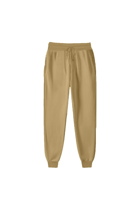 Womens High Waisted Sweatpants Drawstring Jogger Sweat Pants Cinch Bottom Athletic Workout Lounge Trousers with Pockets