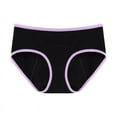 thumbnail image 1 of BLVB Womens Mid Waisted Plus Size Seamless Panties Ladies Stretch Breathable Comfortable No Show Underwear 3 Pack, 1 of 3