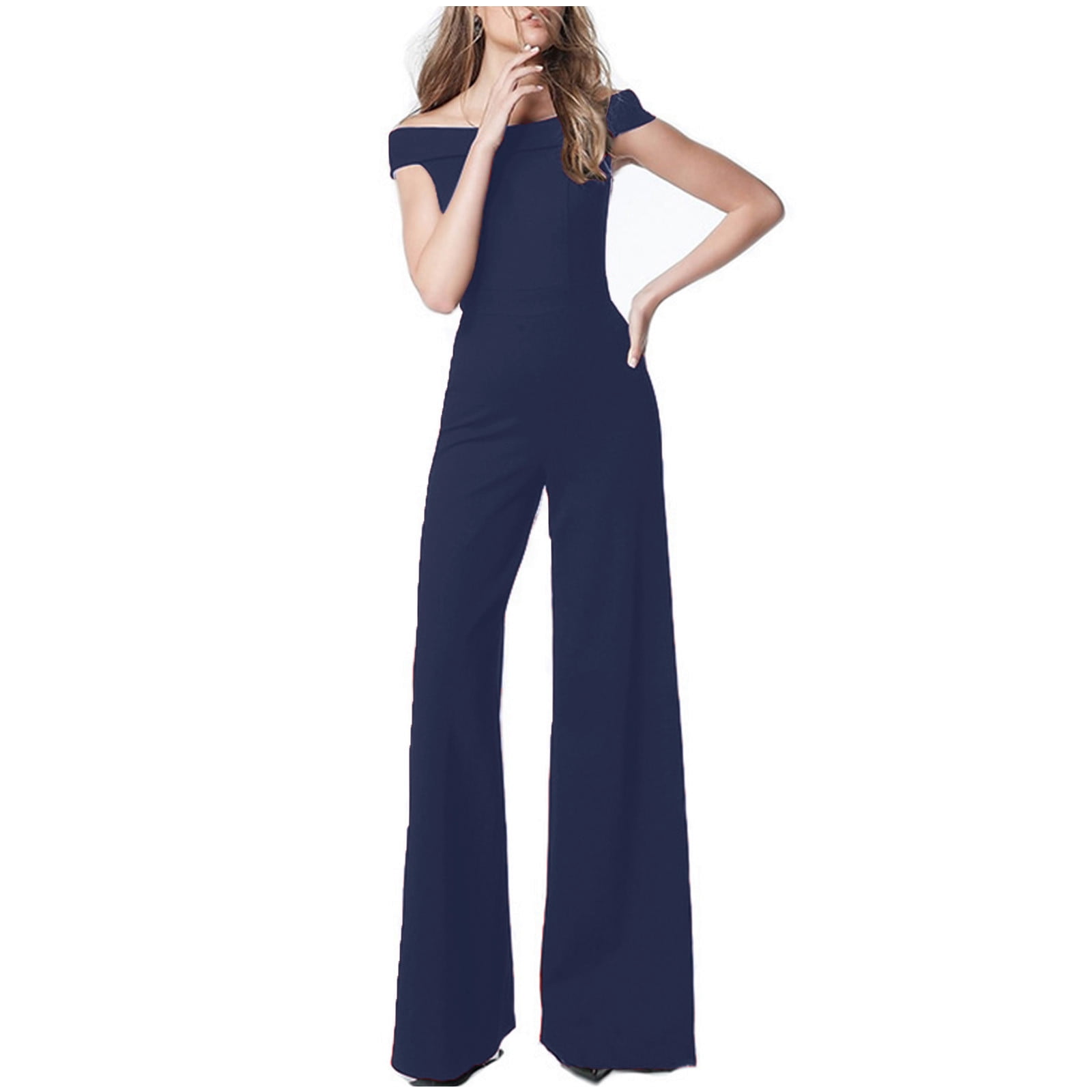 Navy pant romper hotsell