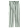 thumbnail image 1 of BLVB Womens Pajama Pants Comfy Lounge Pj Pants Casual Wide Leg Drawstring Elastic Soft Sleep Bottoms with Pockets, 1 of 6