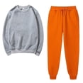 thumbnail image 1 of BLVB Womens Sweatsuits 2 Piece Set Fall Winter Trendy Crewneck Pullover Sweatpants Tracksuits Jogger Outfits Lounge Sets, 1 of 5