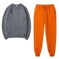 thumbnail image 1 of BLVB Womens Sweatsuits 2 Piece Set Fall Winter Trendy Crewneck Pullover Sweatpants Tracksuits Jogger Outfits Lounge Sets, 1 of 5