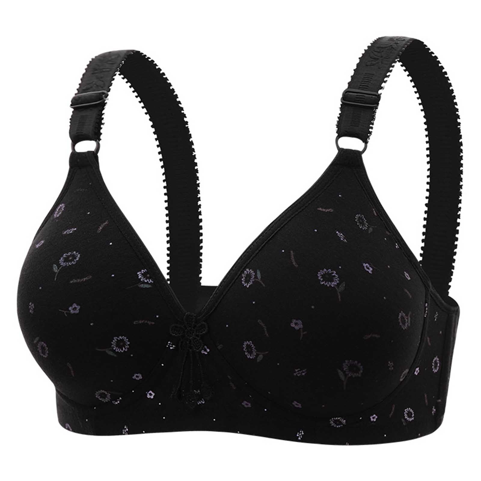 BLVB Womens Wireless Bras with Support and Lift Full Coverage Soft ...
