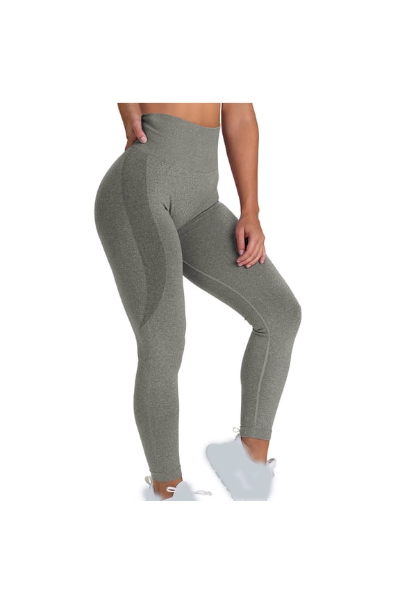 Workout Leggings for Women High Waisted Scrunch Butt Lifting Booty Tights Seamless Yoga Fitness Gym Pants