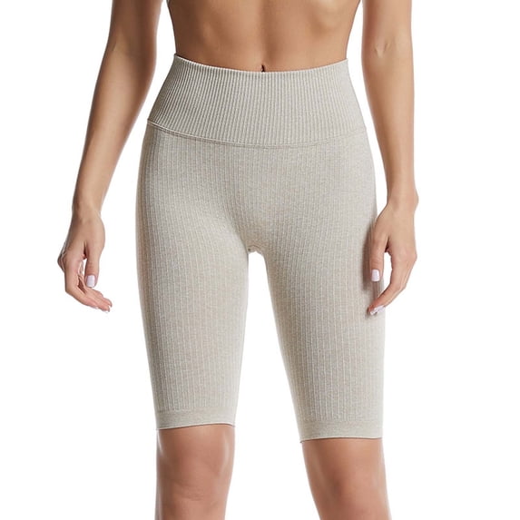 BLVB Workout Shorts for Women Stretchy High Waisted Yoga Shorts Athletic Running Biker Gym Lounge Shorts