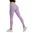thumbnail image 1 of BLVB Yoga Ribbed Leggings for Women High Waisted Butt Lifting Tights Workout Gym Athletic Pants, 1 of 7