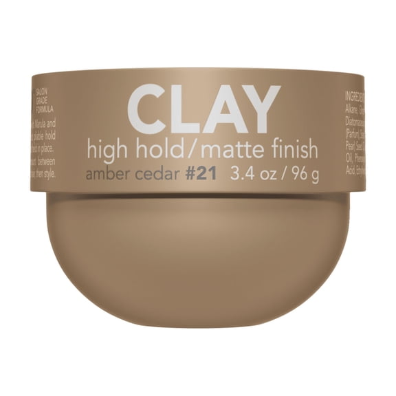 BLVD & CO Mens Hair Clay High Hold, Matte Finish, Clean Ingredients Natural Control Styling Clay