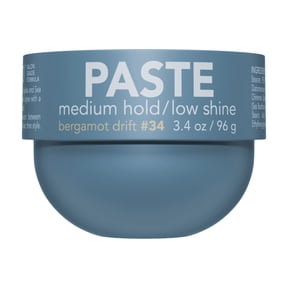 BLVD & CO Men's Paste, Medium Hold Low Shine, Defining Styling Hair Paste with Jojoba Oil, Bergamot Drift Scent, 3.4 oz Jar