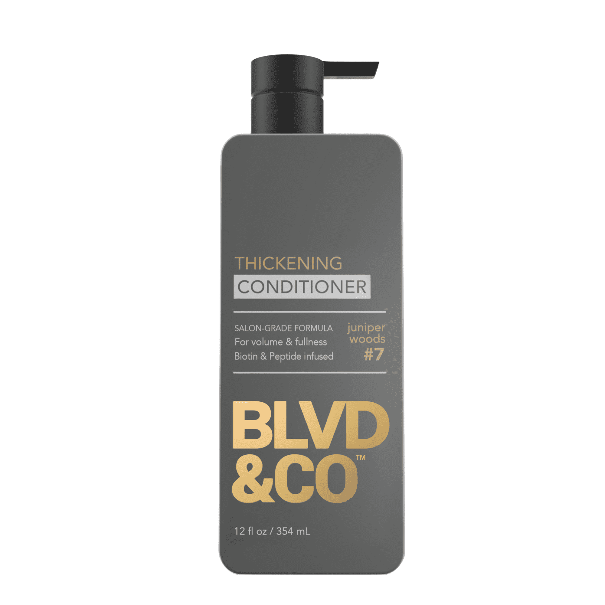 BLVD & Co Men's Thickening Conditioner with Biotin & Peptides, Volumizing and Sulfate-Free