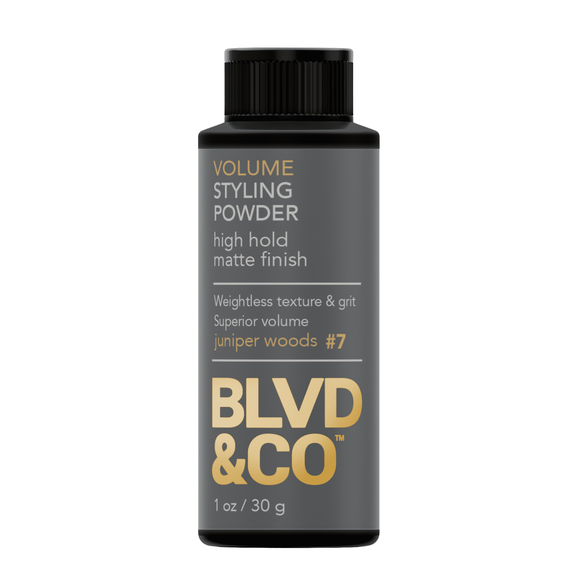 BLVD & CO Men’s Volume Styling Powder, Fuller Looking Hair, Matte Finish, Volumizing Texture Clean Ingredients