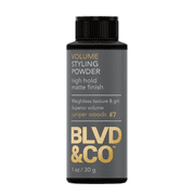 BLVD & CO Men’s Volume Styling Powder, Fuller Looking Hair, Matte Finish, Volumizing Texture Clean Ingredients