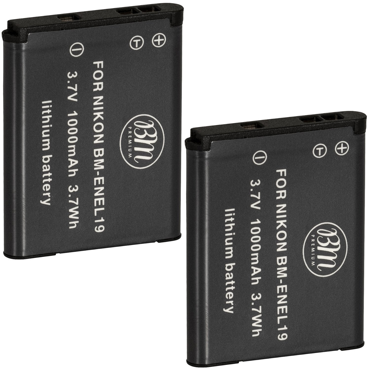 BM EN-EL19 Batteries for Nikon Coolpix A300 W100 W150 S3300