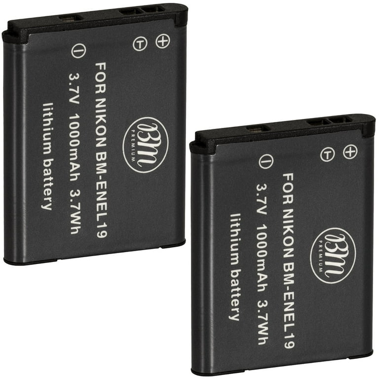 BM EN-EL19 Batteries for Nikon Coolpix A300 W100 W150 S3300