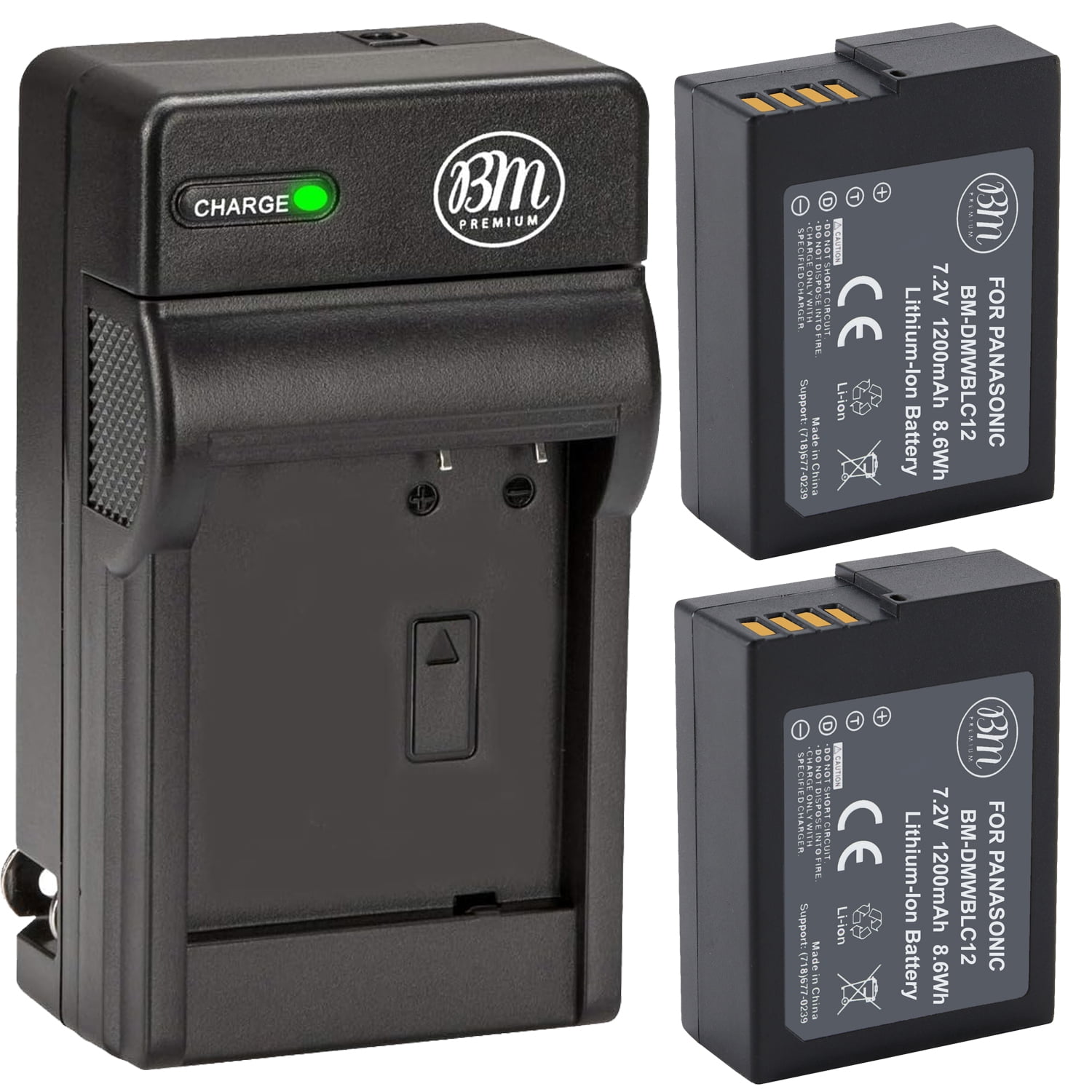 ChiliPower DMW-BLC12 accu voor Panasonic - 1300mAh ChiliPower DMW-BLC12 accu voor Panasonic - 1300mAh