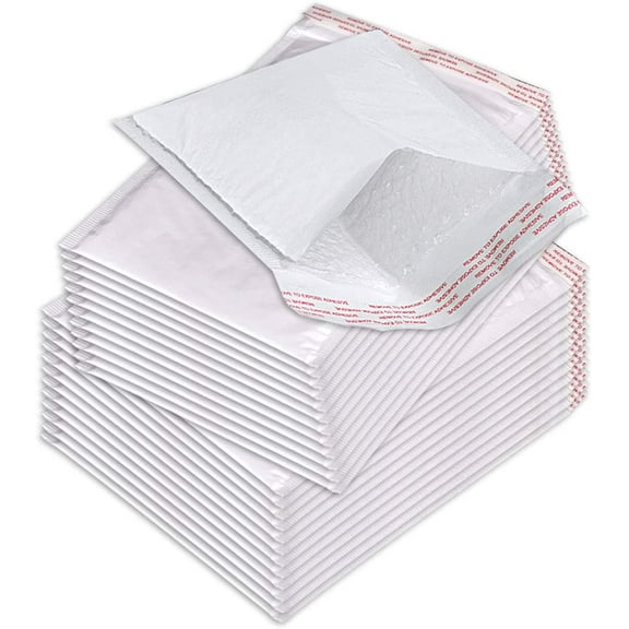 BM Paper #0 6x10 (Inner 6x9) Inches Poly Bubble Mailers Padded Envelopes Pack of 100
