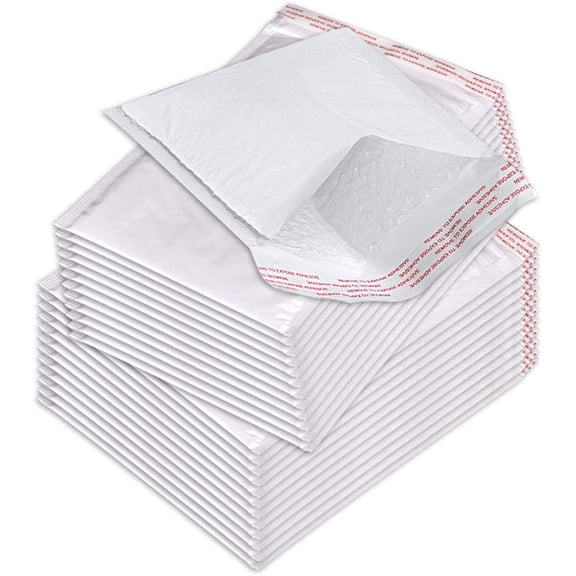 BM Paper #0 6x10 (Inner 6x9) Inches Poly Bubble Mailers Padded Envelopes Pack of 25