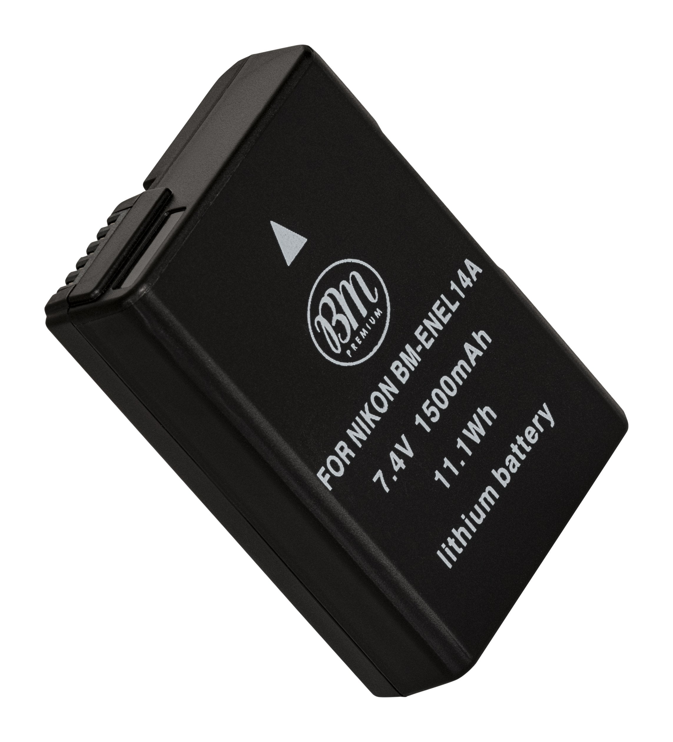 BM Premium 1500mAh Power Battery for Nikon D3100 Camera, EN-EL14A