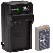 BM Premium BLS-50, PS-BLS5 Battery and Charger for Olympus OM-D E-M5 III, E-M10, E-M10 III, E-M10 IV, E-PL7, E-PL8, E-PL9, E-PL10, Stylus 1 Cameras