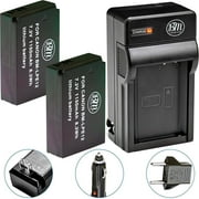 BM Premium Canon Batteries and Charger EOS-M, Black