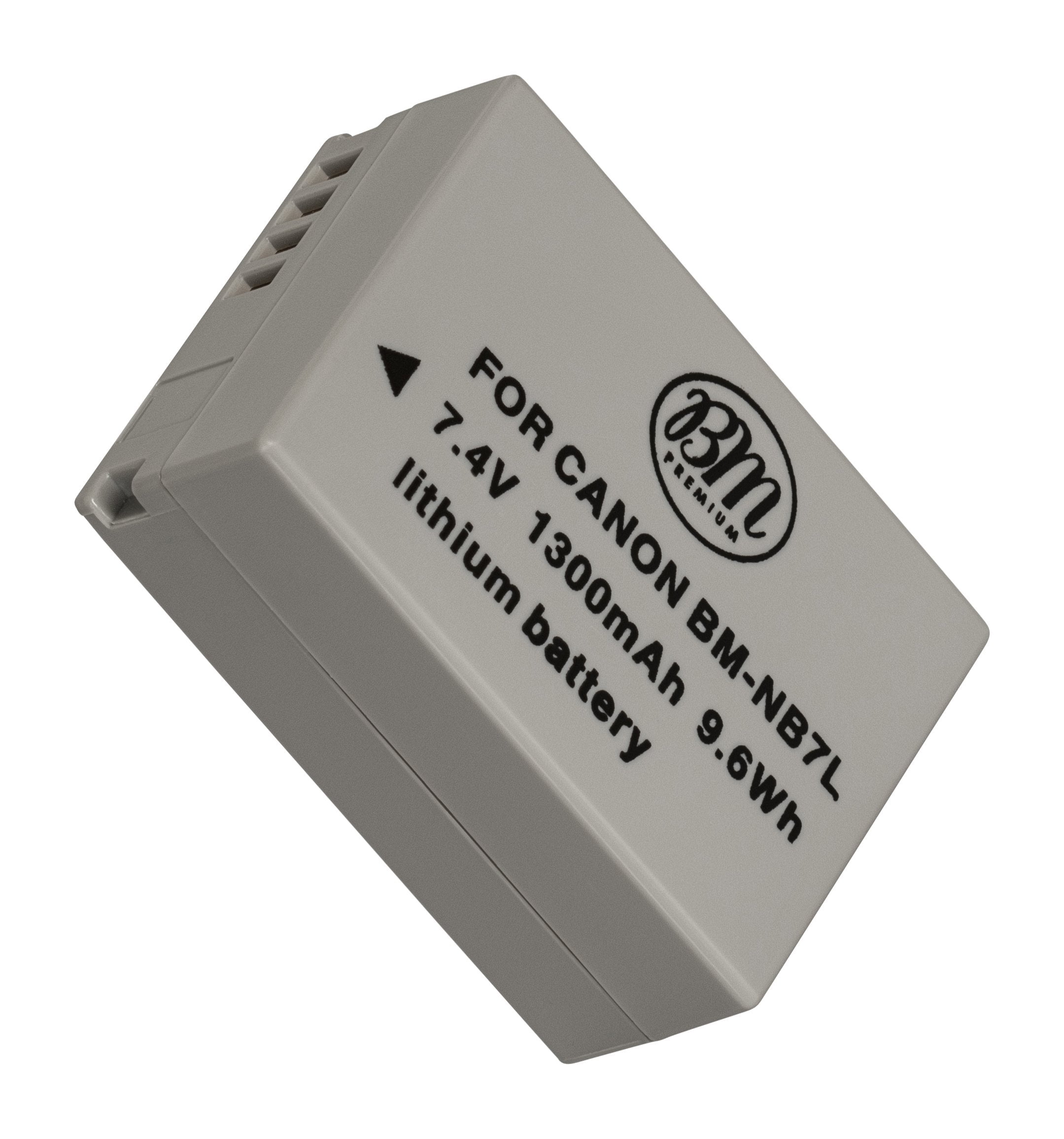 BM Premium NB-7L Battery for Canon PowerShot G10, G11, G12, SX30 IS Digital Cameras