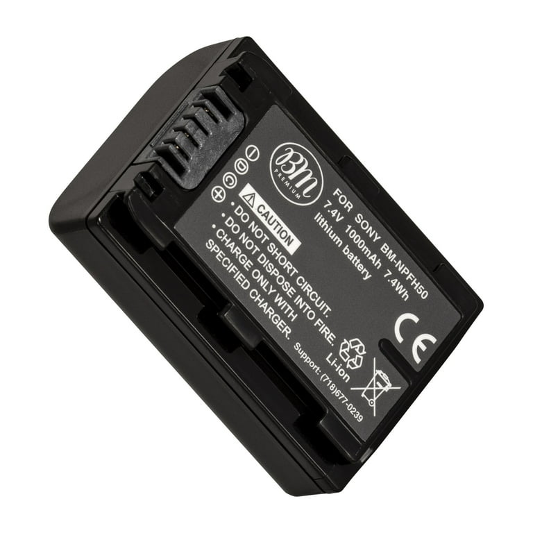 BM Premium NP-FH50 Battery for Sony Cyber-Shot DSC-HX1 DSC-HX100V