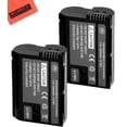 thumbnail image 1 of BM Premium Pack Of 2 EN-EL15 Batteries for Nikon 1 V1, D600, D610, D750, D800, D810, D7000, D7100 Digital SLR Camera + More!!, 1 of 3