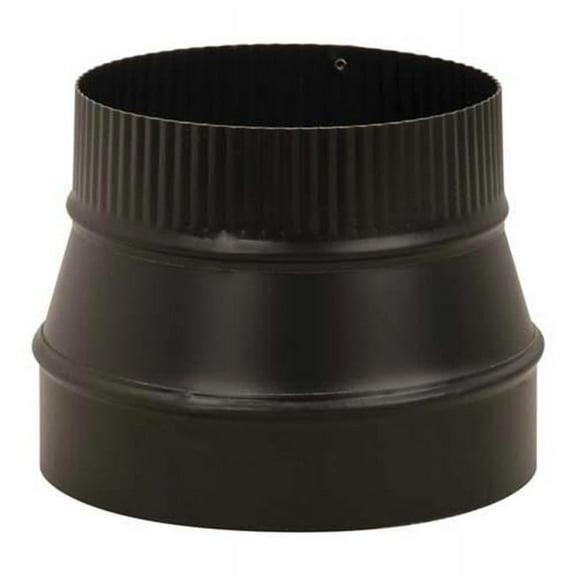 BM0079 6'' x 8'' Reducer Small 24 Gauge - Black