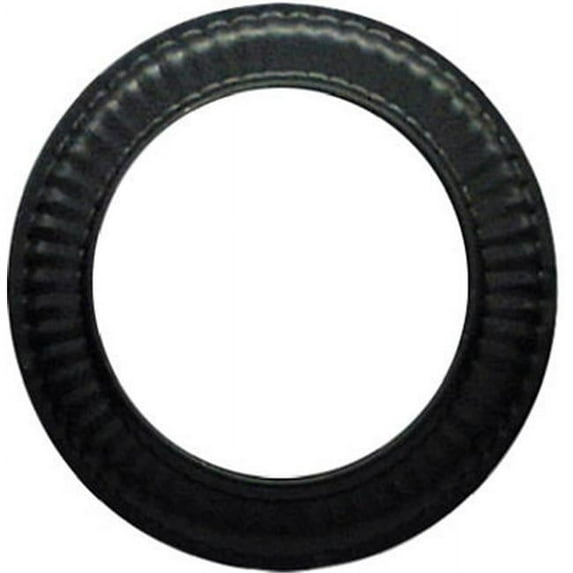 BM0226 4 in. 28 Gauge Black Stove Pipe Collar