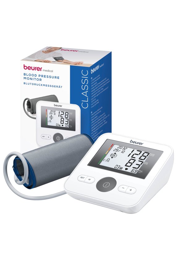 BM27 Upper Arm Blood Pressure Monitor, 120 Memory Sets, Irregular Heart Rate Detection, Apple Health Compatible