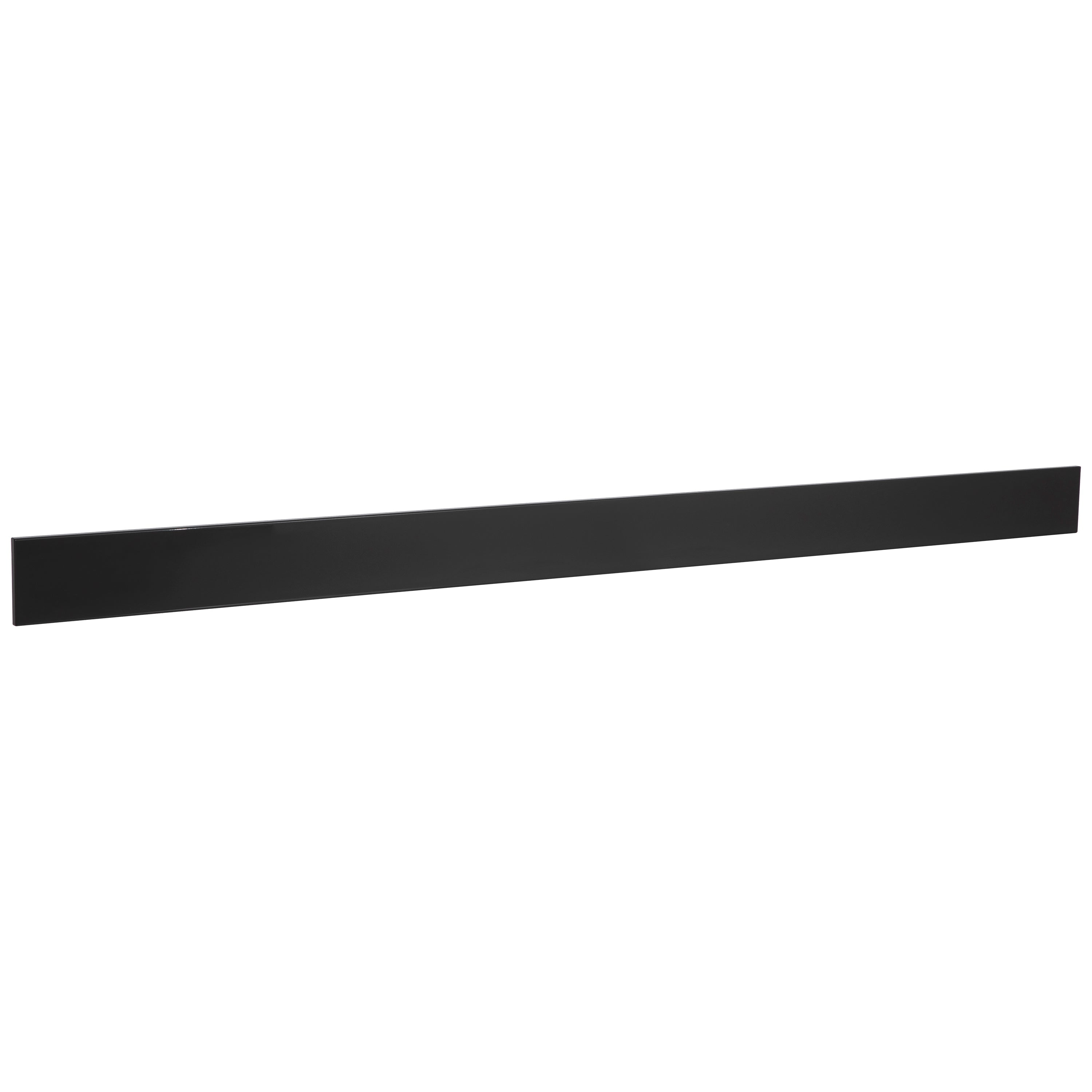 96'' Black MDF Base Moldings for Kitchen Cabinets
