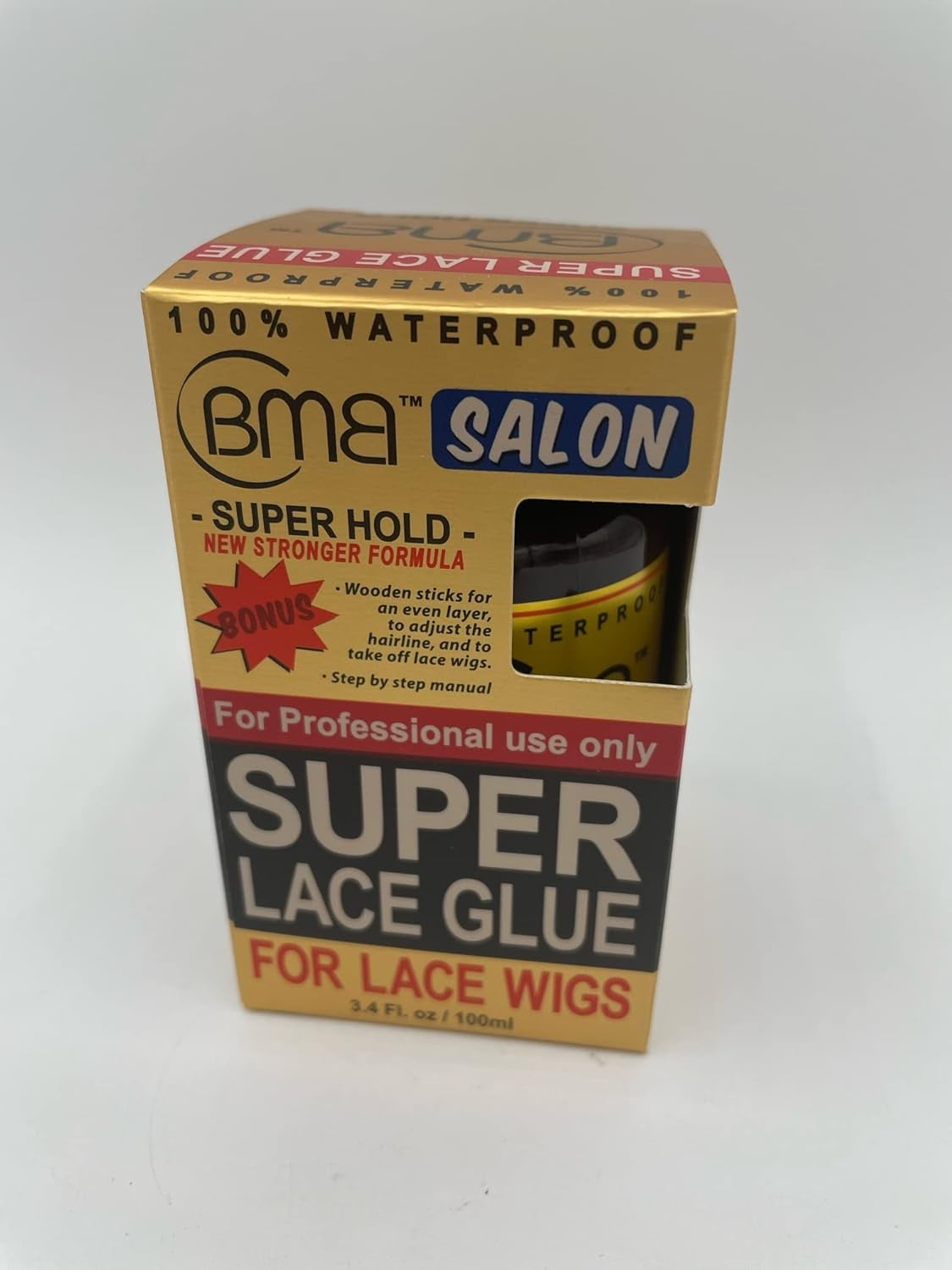 [BMB] Super Lace Glue for Lace Front Wigs Super Hold 3.4 oz