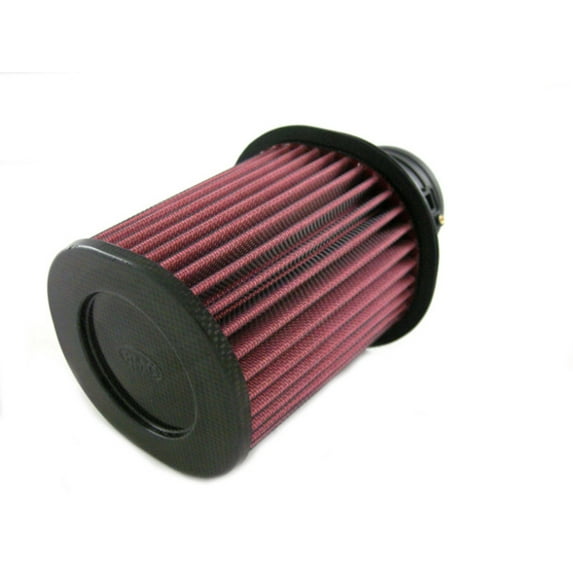 BMC 09-12 Audi R8 5.2L V10 Quattro / R-Tronic Cylindrical Carbon Racing Filter Induction System Kit - CRF605/08