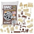 thumbnail image 1 of BMC Classic Marx Antique Furniture - 36pc Dollhouse Plastic Playset Accessories, 1 of 6