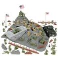 thumbnail image 1 of BMC WW2 Iwo Jima Plastic Army Men - Island, Tanks & Soldiers 72pc Playset, 1 of 5