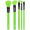 thumbnail image 1 of Moda Brush Neon Green 5pc Face Makeup Brush Kit, 1 of 5