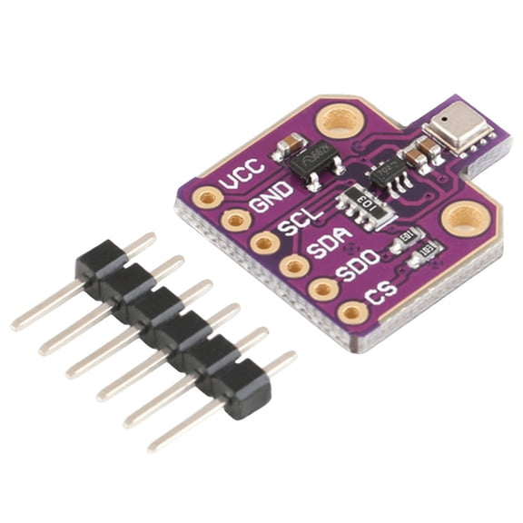 4-in-1 Environmental Sensor Module, Compatible with BME680 (CJMCU-680), I2C SPI Interface 3.3V-5V for Indoor Air Quality Monitoring