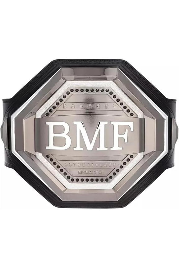 BMF Wrestling Championship Title Belt Replica - Adult Size