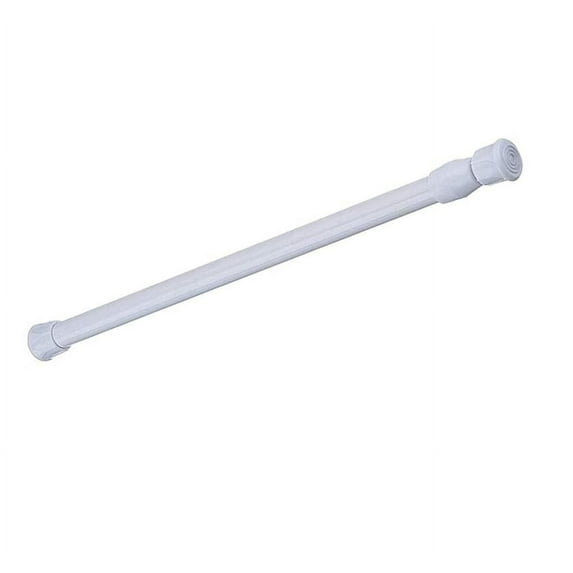 BMForward Tension Rods, 4 Pack Adjustable Spring Steel Cupboard Bars Tension Curtain Rod