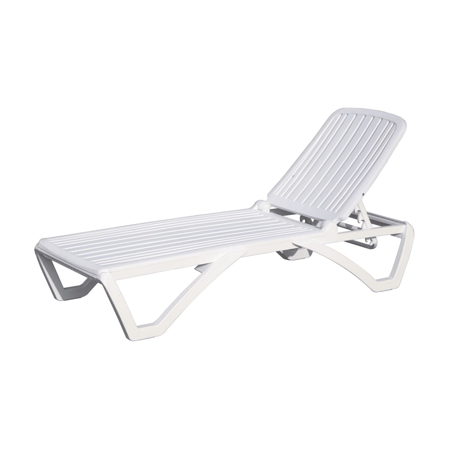 BMHUEDAP Outdoor Chaise Lounge Pool Lounge Chair Plastic Adjustable in