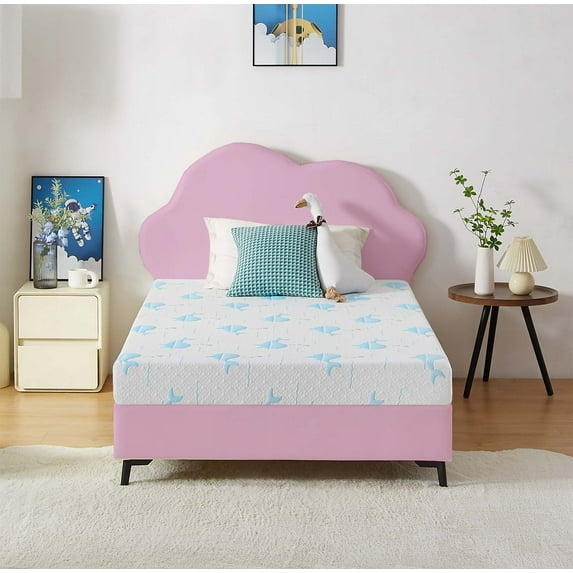 BMMB Whale 6" Pressure Relief Twin Medium Firm Topper Memory Foam Mattress