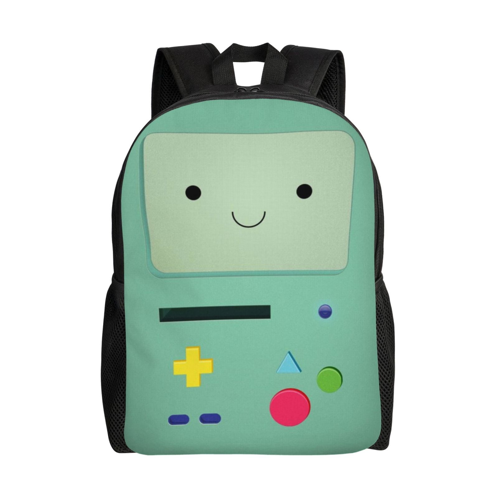 BMO Adventure Time Laptop Backpack Lightweight Basic Unisex
