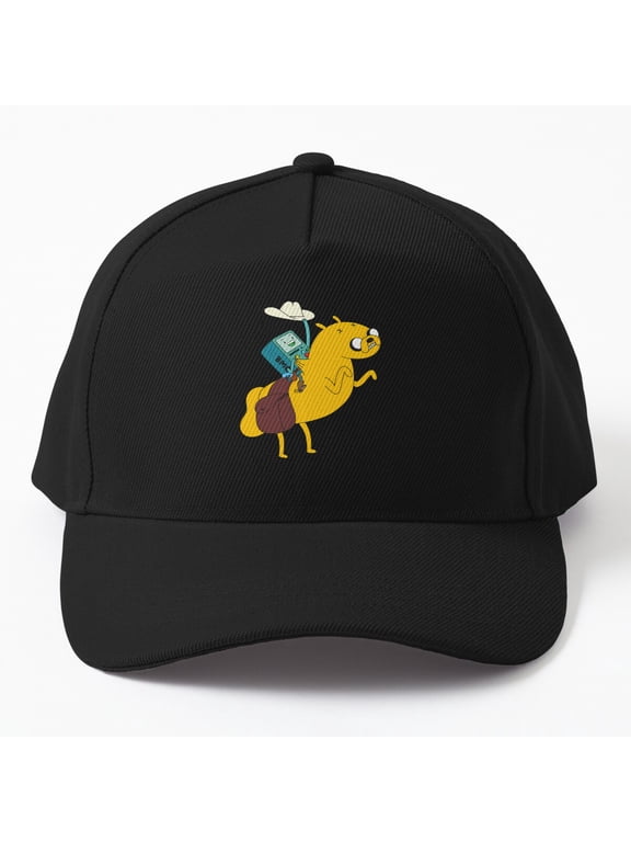 BMO Cowboy Jake Baseball Hat, Western Character Fan Graphic Design, Classic Everyday Cap