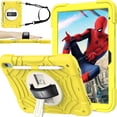 thumbnail image 1 of BMOUO Case for iPad 11th Generation (A16) 11 Inch 2025 / iPad 10th Generation 10.9" 2022 Protective Case with Screen Protector 360°Rotating Stand and Hand / Shoulder Strap, Yellow, 1 of 8