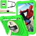 thumbnail image 1 of BMOUO Case for iPad 11th Generation (A16) 11 Inch 2025 / iPad 10th Generation 10.9" 2022 Protective Case with Screen Protector 360°Rotating Stand and Hand / Shoulder Strap, Green, 1 of 7