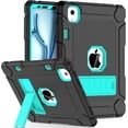 thumbnail image 1 of BMOUO Case for iPad Air 11-inch M4 (2026) / M3 (2025) / M2 (2024), iPad Air 5th (2022) / 4th Generation (2020) 10.9 Inch, Shockproof Protective Cover Case with Built-in Stand / Pencil Holder, Pink, 1 of 6