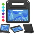 thumbnail image 1 of BMOUO Kids Case for Onn. 10.4" Tablet Pro 2023 (Model:100110603), Light Weight Shockproof Convertible Handle Stand Case for Onn 10.4 inch 2023 Pro Release , Black, 1 of 7